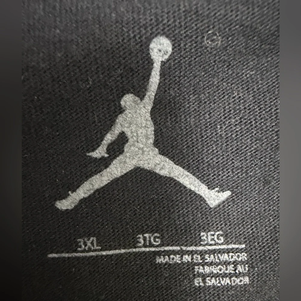 Jordan 23 Kicks Graphic Tee men’s plus size 3XL Black Jumpman Streetwear(A443)✨
